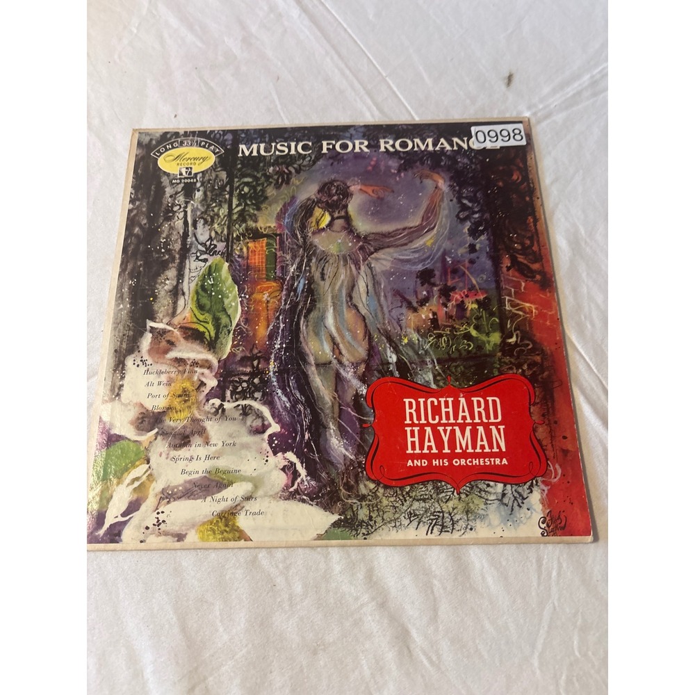 Mercury Records To My Love Richard Hayman LP Vinyl Record Good MG 20048 Pop